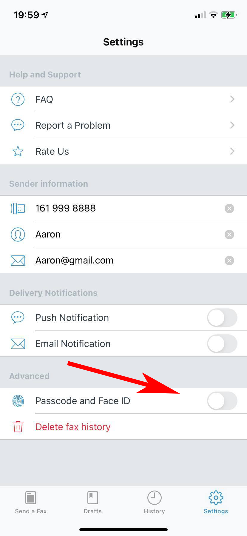 Passcode, Touch ID, and Face ID Avanquest